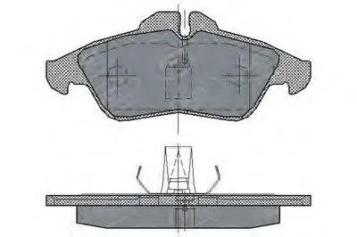 Комплект тормозных колодок, дисковый тормоз SCT Germany купить