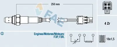Лямда-зонд FAE купить