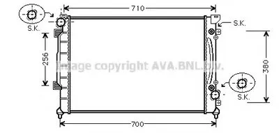 Радиатор, охлаждение двигателя