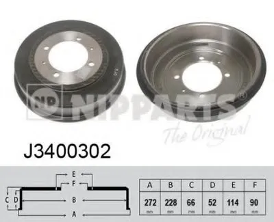 Тормозной барабан NIPPARTS купить
