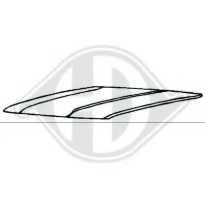 Капот двигателя DIEDERICHS купить