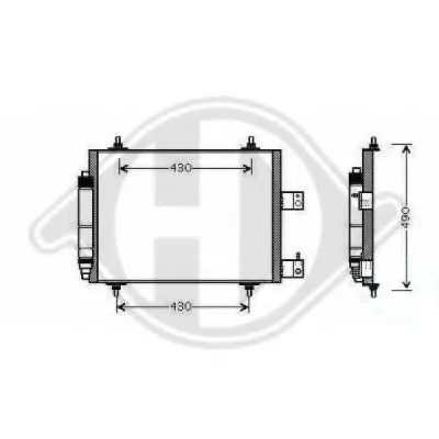 Конденсатор, кондиционер DIEDERICHS купить
