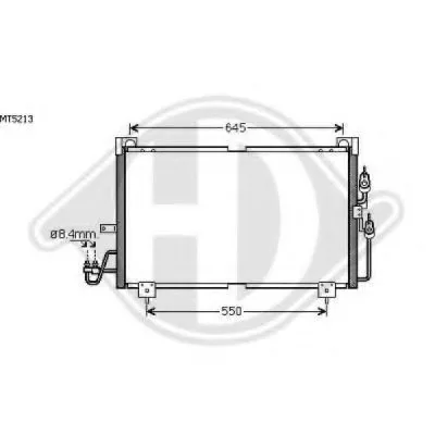 Конденсатор, кондиционер DIEDERICHS купить