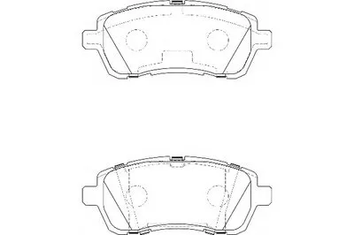 Комплект тормозных колодок, дисковый тормоз DURON купить