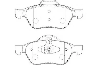 Комплект тормозных колодок, дисковый тормоз DURON купить