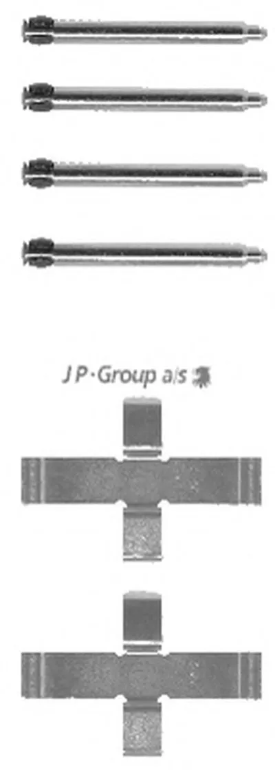 Комплектующие, колодки дискового тормоза QH JP GROUP купить