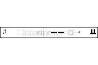 Комплект проводов зажигания Intermotor STANDARD купить
