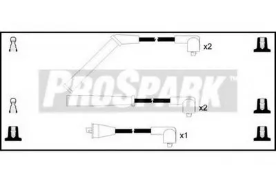 Комплект проводов зажигания ProSpark STANDARD купить