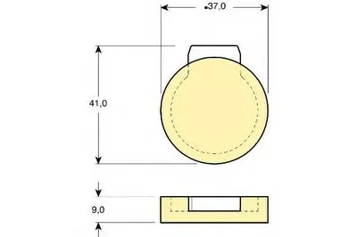 Комплект тормозных колодок, дисковый тормоз GIRLING купить