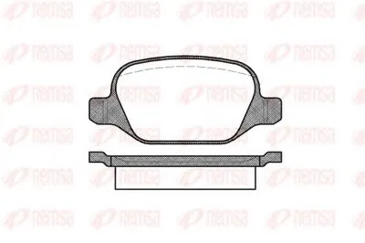 Комплект тормозных колодок, дисковый тормоз KAWE купить