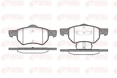 Комплект тормозных колодок, дисковый тормоз KAWE купить