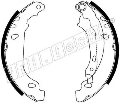 Комплект тормозных колодок REPARATION KIT fri.tech. купить