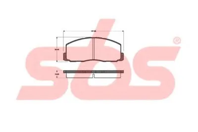 Комплект тормозных колодок, дисковый тормоз sbs купить