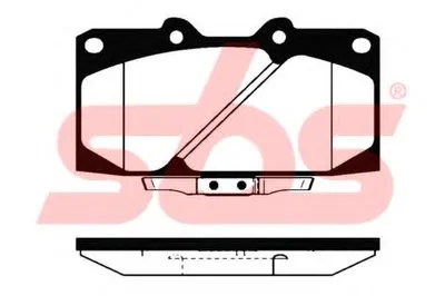Комплект тормозных колодок, дисковый тормоз sbs купить