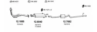 Система выпуска ОГ ASSO купить