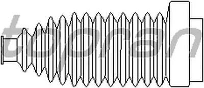 Пыльник, рулевое управление TOPRAN купить
