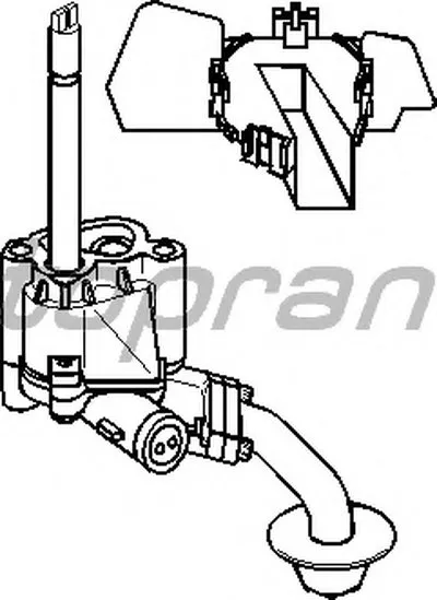 Масляный насос TOPRAN купить