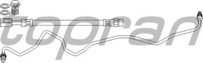 Тормозной шланг TOPRAN купить