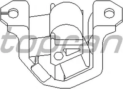 Кронштейн двигателя TOPRAN купить