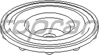 Опора стойки амортизатора TOPRAN купить