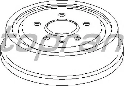 Тормозной барабан TOPRAN купить