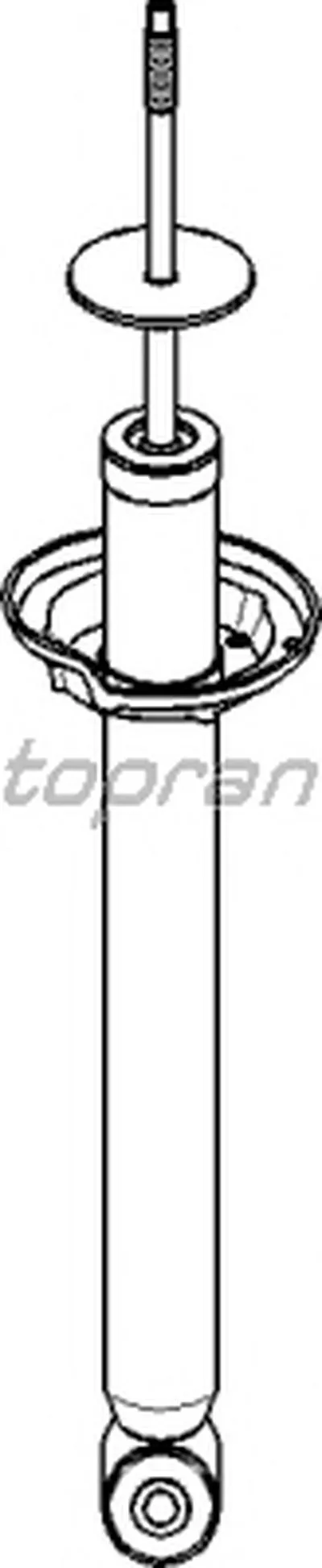 Амортизатор TOPRAN купить
