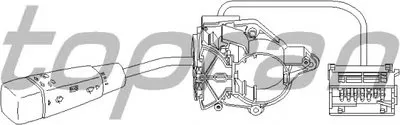 Выключатель на колонке рулевого управления TOPRAN купить