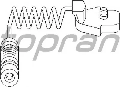 Датчик, износ тормозных колодок TOPRAN купить