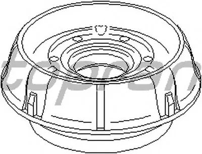 Опора стойки амортизатора TOPRAN купить