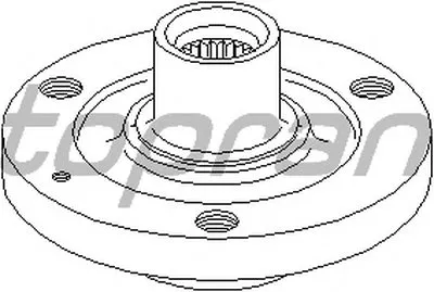 ? колесн. ступицы = TOPRAN купить