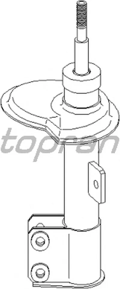 Амортизатор TOPRAN купить
