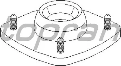 Опора стойки амортизатора TOPRAN купить