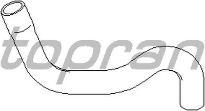 Шланг радиатора TOPRAN купить