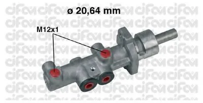 целиндер ручного тормоза CIFAM купить