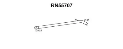 Труба выхлопного газа VENEPORTE купить