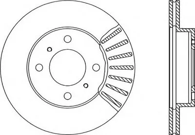 Тормозной диск ADAPTIVE OPEN PARTS купить