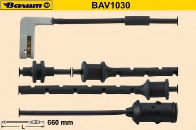Сигнализатор, износ тормозных колодок BARUM купить