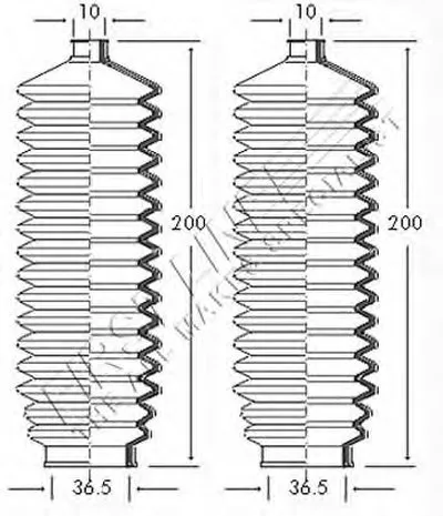 Пыльник, рулевое управление FIRST LINE купить