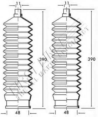 Пыльник, рулевое управление FIRST LINE купить