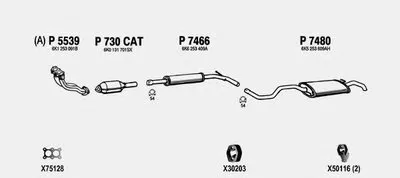 Система выпуска ОГ FENNO купить