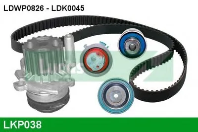 Водяной насос + комплект зубчатого ремня LUCAS ENGINE DRIVE купить