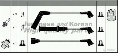 Комплект проводов зажигания ASHUKI купить