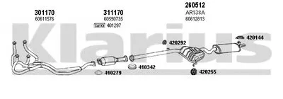Система выпуска ОГ KLARIUS купить