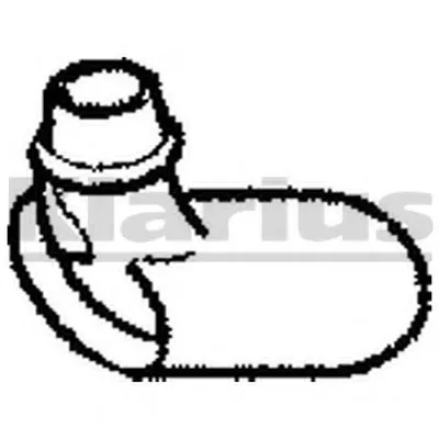 Труба выхлопного газа KLARIUS купить