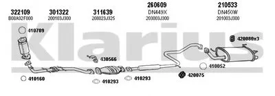 Система выпуска ОГ KLARIUS купить