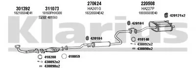 Система выпуска ОГ KLARIUS купить