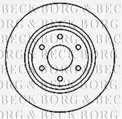 Тормозной диск BORG & BECK купить