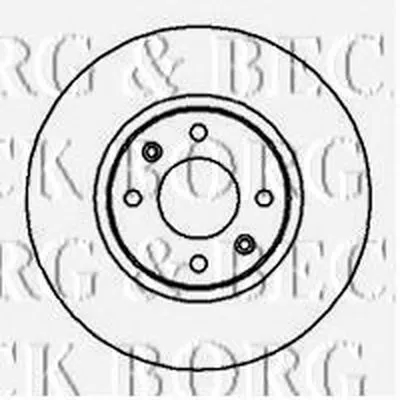 Тормозной диск BORG & BECK купить