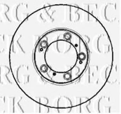 Тормозной диск BORG & BECK купить