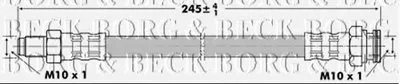 Тормозной шланг BORG & BECK купить